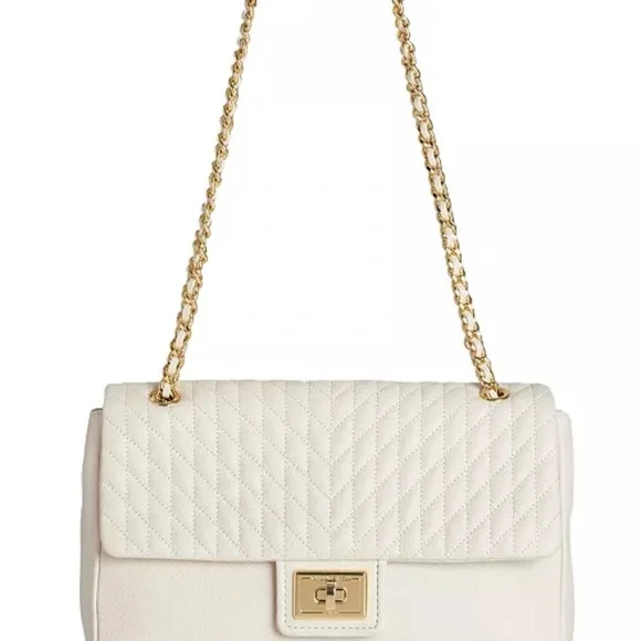 Karl Lagerfeld Paris Agyness Quilted Leather Bag - Picture 4 of 9
